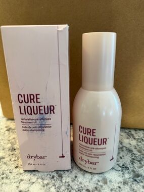 Drybar Cure Liqueur Restorative Pre-Shampoo Treatment Oil — new with box wear